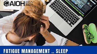 Fatigue management.. sleep restriction & its effect on health, safety & productivity