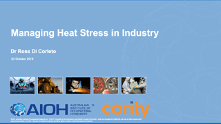 Managing Heat Stress in Industry