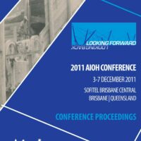 Looking Forward Looking Back: Reflecting on the journey so far, while striving toward the elimination of occupational illness (2011)