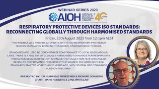 Webinar Recording -  Respiratory Protective Devices ISO Standards