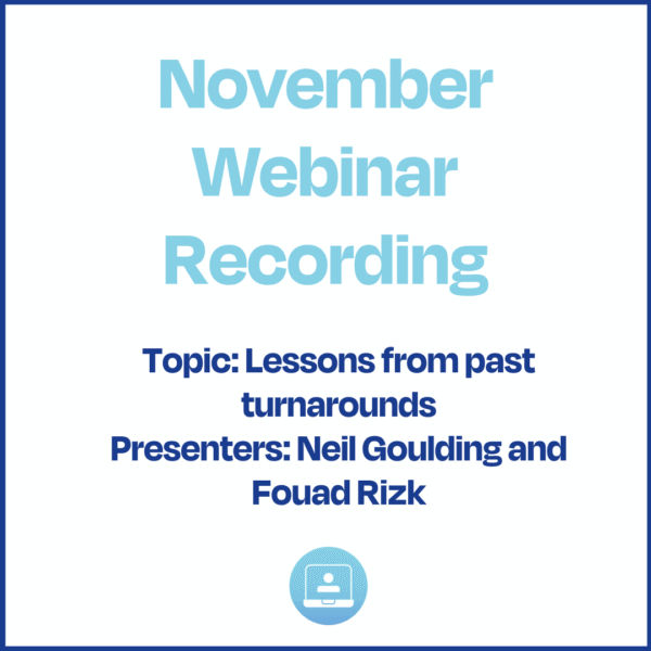2024 Webinar Series - November Webinar Recording